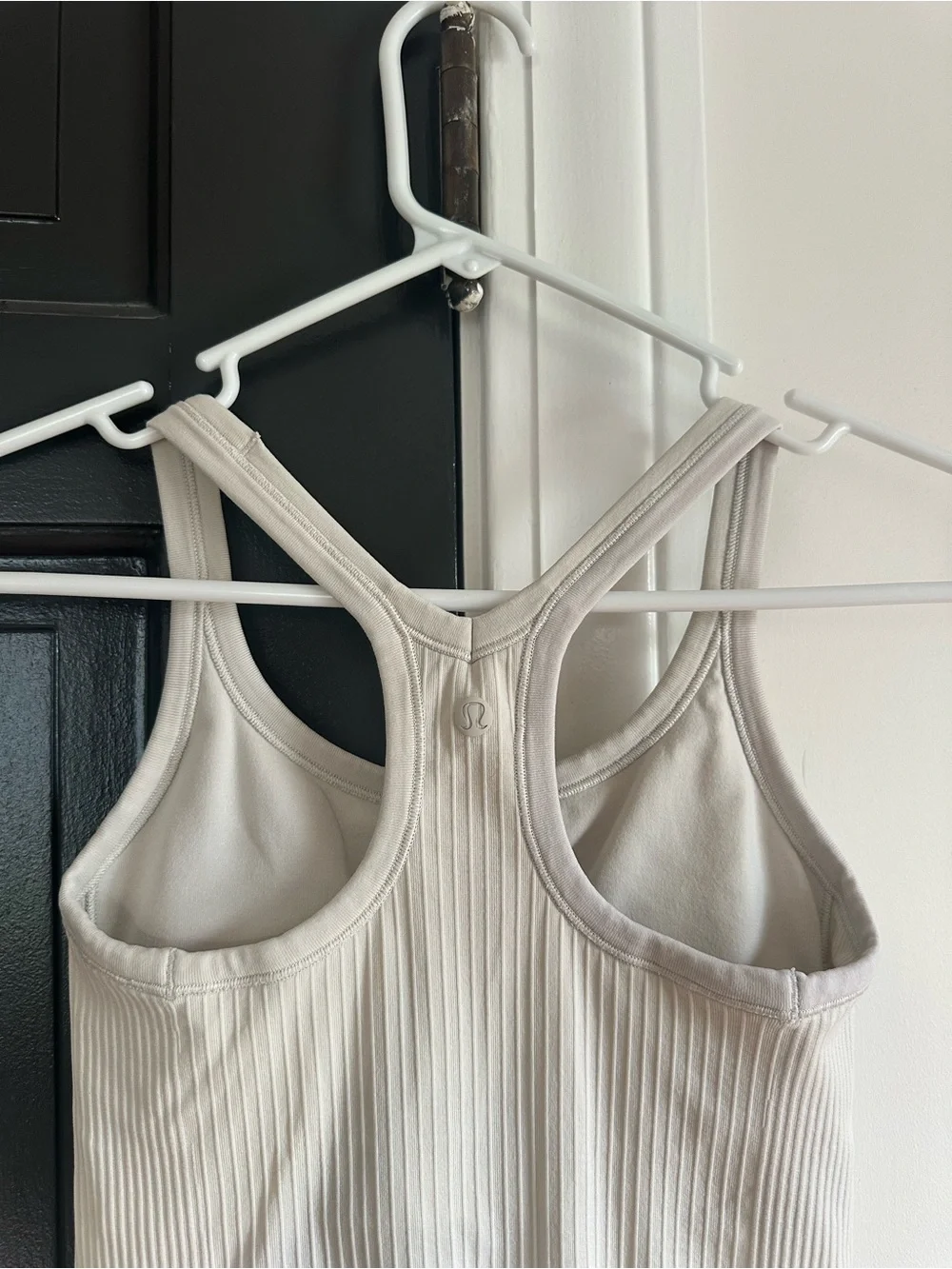 Lululemon Ebb to Street Tank Top Natural Ivory Size 2